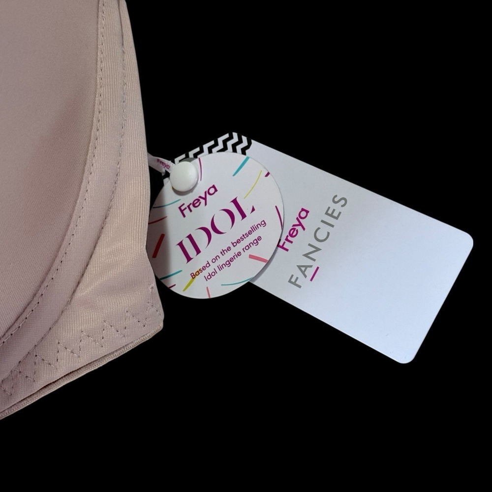 Freya Fancies AA1030 Underwire Moulded Balcony Bra Natural Beige 30K NWT Smooth - Picture 3 of 7